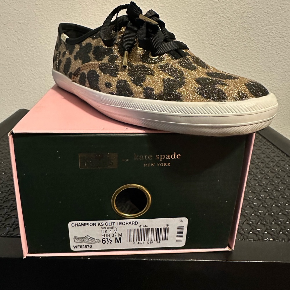Kate spade cheetah print keds